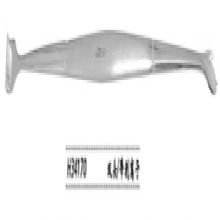 金鍾扁桃體(ti)拉鈎H34170 雙頭 帶剝離子(zi)其他(tā)喉用(yong)器(qi)械