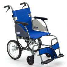 MIKI三貴手動(dòng)輪椅車(che)CRT-2  藍色 A-19B